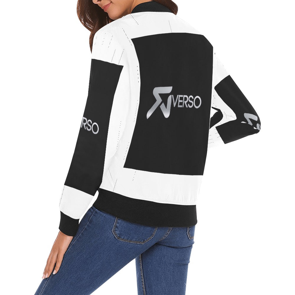 All Over Print Bomber Jacket for Women ( H19)